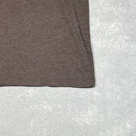 Ariat T-Shirt Mens XXL Brown Buckle Heather Graphic Logo Short Sleeve Western - Picture 7 of 12